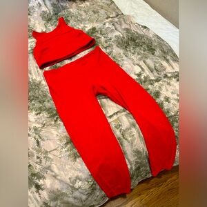 Outdoor voices workout set